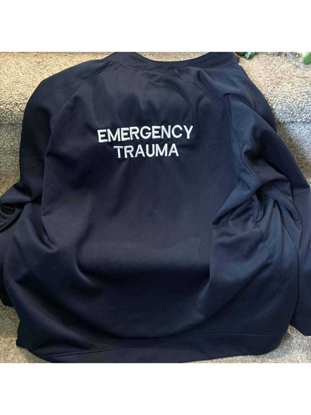Emergency Trama Capital Health Anita RN Jacket Rare